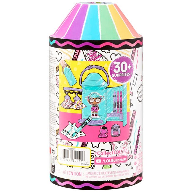 LOL SURPRISE LOVES CRAYOLA COLOR ME STUDIO
