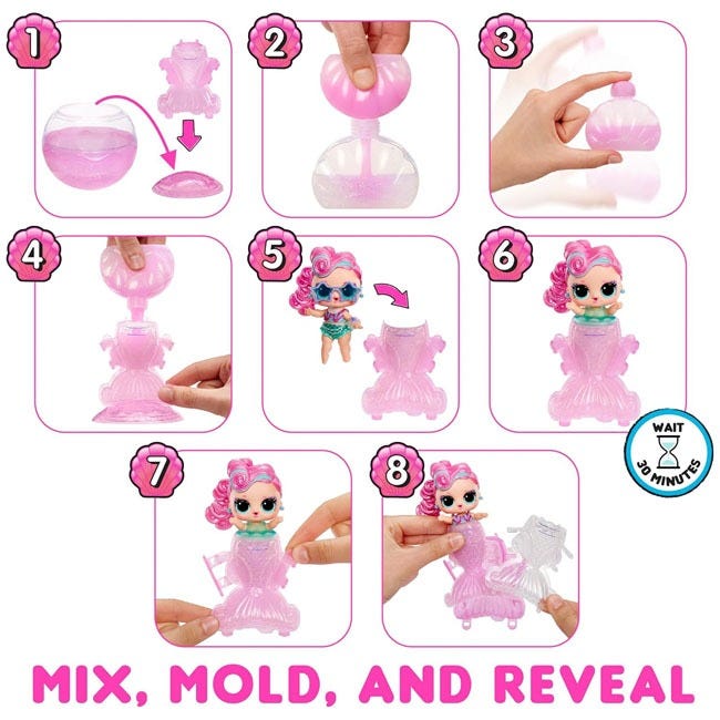 LOL SURPRISE MERMAIDS TOTS ASSORTED