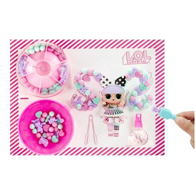 LOL SURPRISE HAIR BEADS TOTS WITH HAIR BEADS