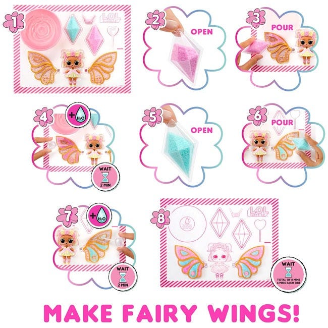 LOL SURPRISE FAIRY TOTS ASSORTED