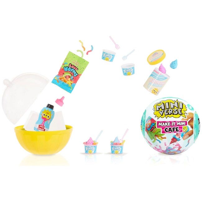 MINIVERSE S5 MAKE IT MINI FOODS CAFE COLLECTIBLES