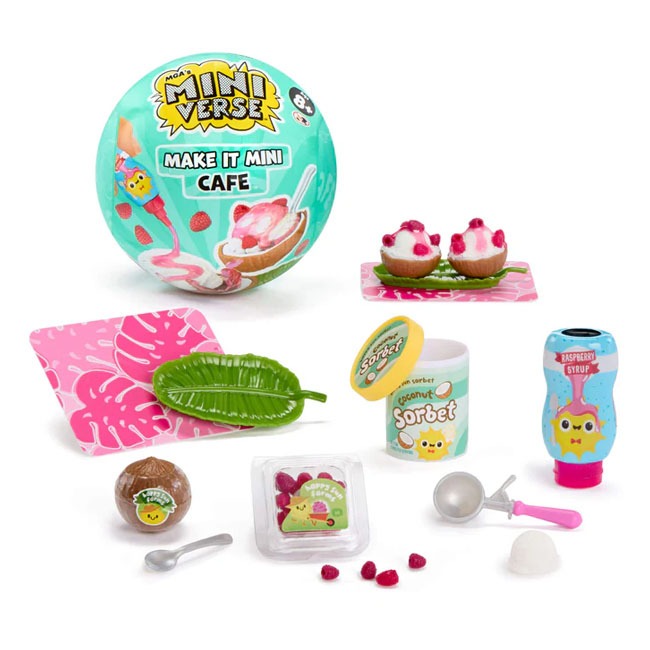 MINIVERSE S6 MAKE IT MINI FOODS CAFE COLLECTIBLE