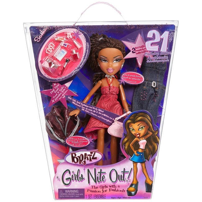 BRATZ GIRLS NITE OUT DOLLS ASSORTED