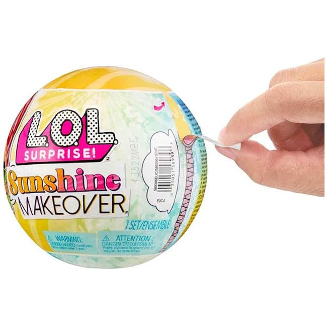 LOL SURPRISE SUNSHINE MAKEOVER WITH 8 SURPRISES