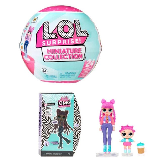 LOL SURPRISE MINIATURE COLLECTION ASSORTED