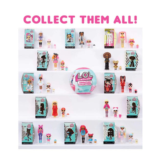 LOL SURPRISE MINIATURE COLLECTION ASSORTED