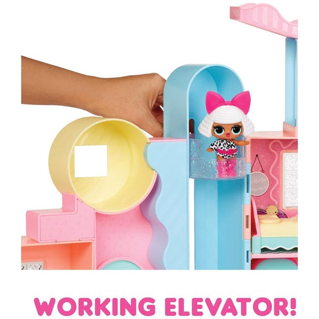 LOL SURPRISE SQUISH SAND MAGIC HOUSE WITH TOT