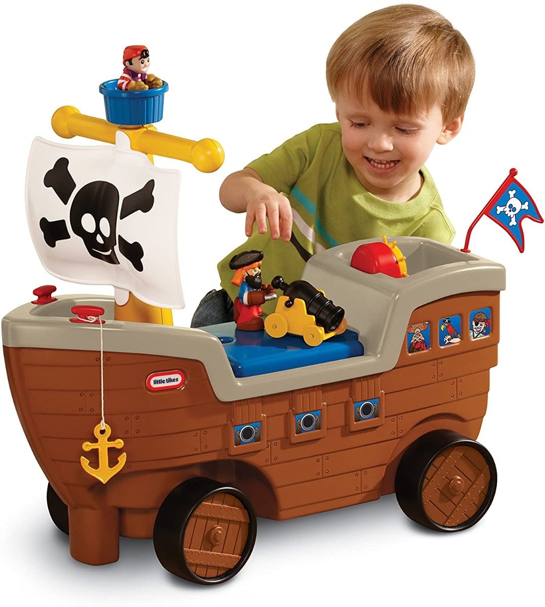 LITTLE TIKES PLAY 'N SCOOT PIRATE SHIP