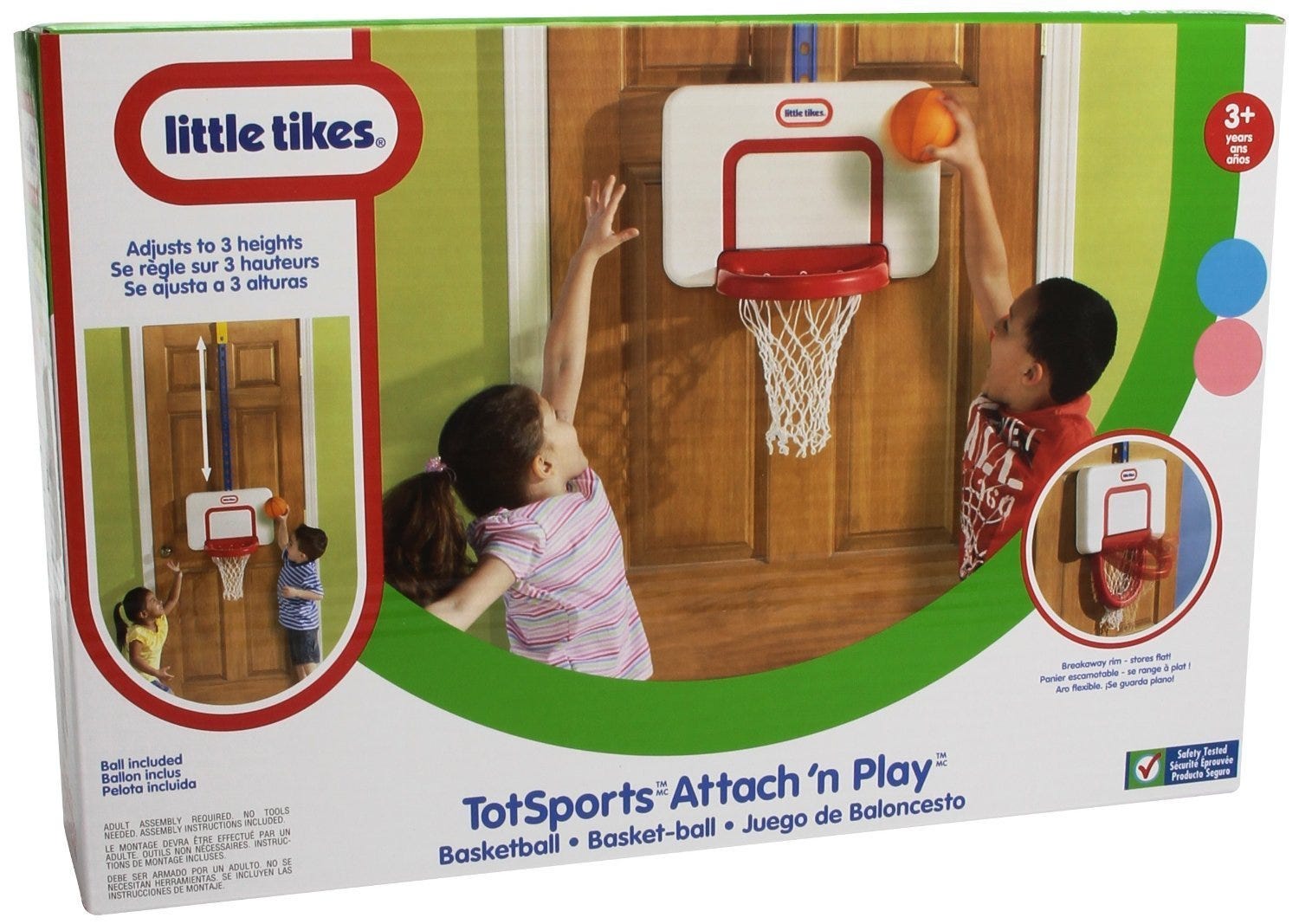 LITTLE TIKES ATTACH & PLAY BASKETBALL SET