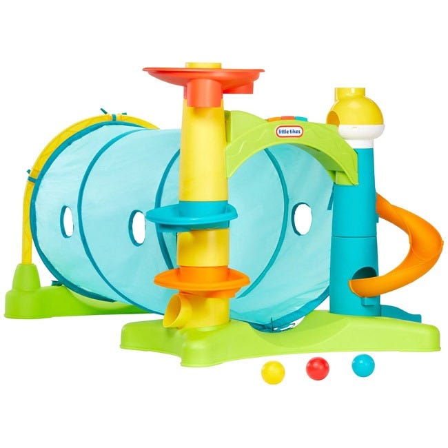 LITTLE TIKES 2-IN-1 ACTIVITY TUNNEL