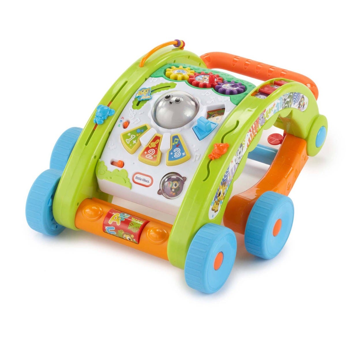 LITTLE TIKES LIGHT 'N GO 3-IN-1 ACTIVITY WALKER - GREEN