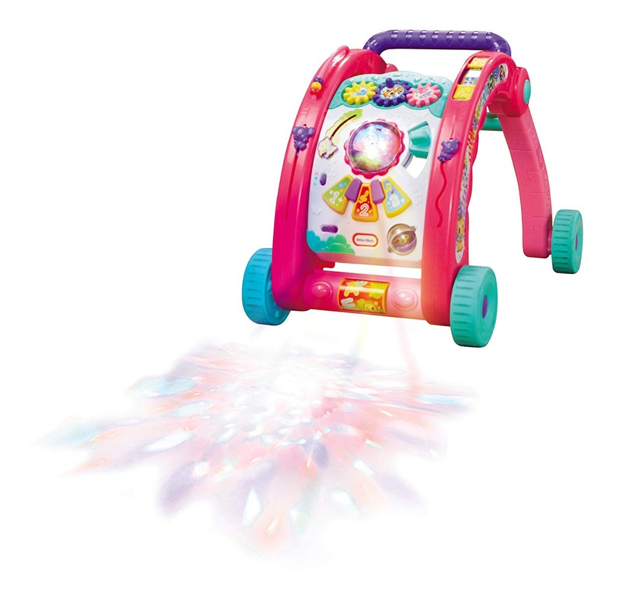 LITTLE TIKES LIGHT 'N GO 3-IN-1 ACTIVITY WALKER - PINK