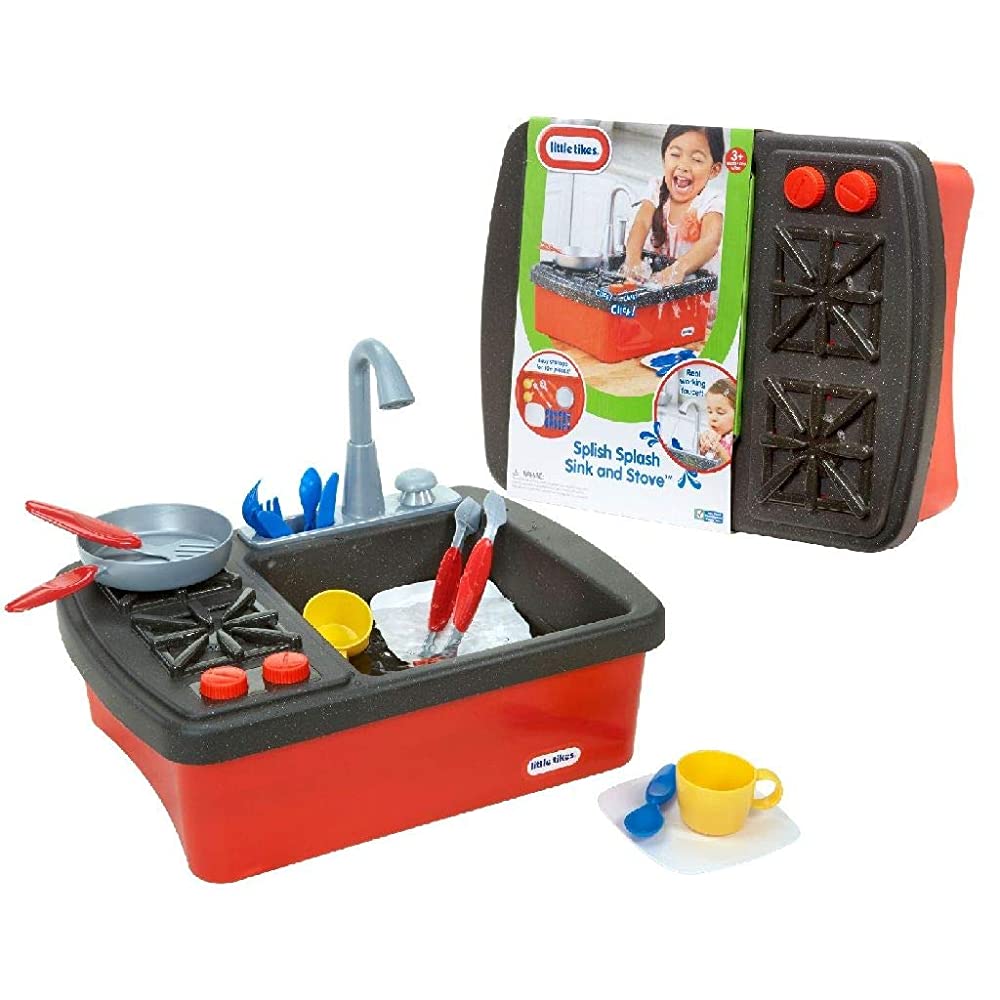 LITTLE TIKES SPLISH SPLASH SINK AND STOVE