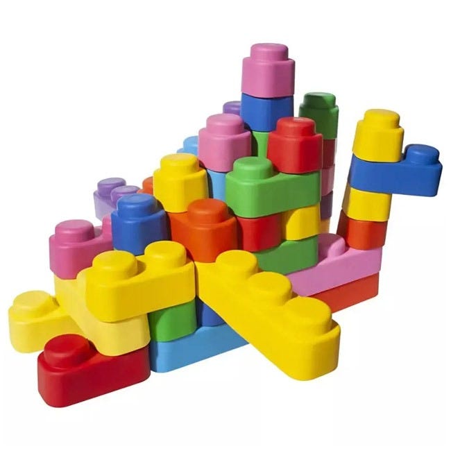 LITTLE TIKES SOFT BLOCKS SET 71 PCS