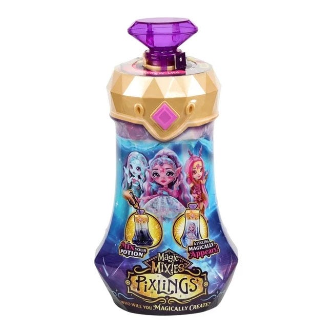 MAGIC MIXIES S1 PIXLINGS DOLL PINK - DEERLEE THE DEER