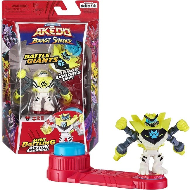 AKEDO LEGENDS BEAST STRIKE BATTLE GIANTS WHITE PAW