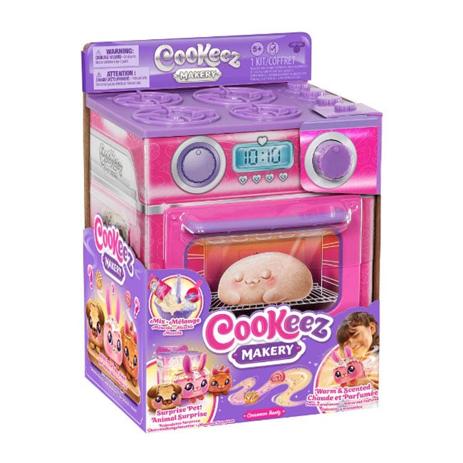 COOKEEZ MAKERY CINNAMON TREATZ OVEN PLAYSET