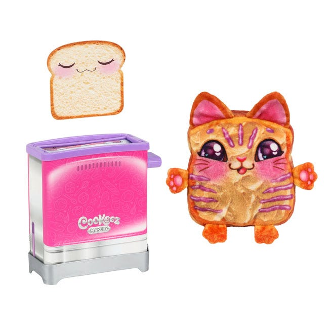 COOKEEZ MAKERY TOASTY TREATZ TOASTER PLAYSET