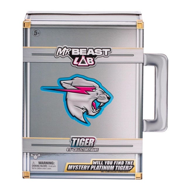 MRBEAST LAB COLLECTOR FIGURE TIGER