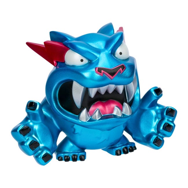 MRBEAST LAB VINYL FIGURE METALLIC PANTHER RARE