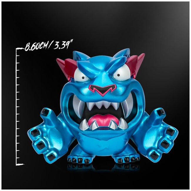 MRBEAST LAB VINYL FIGURE METALLIC PANTHER RARE