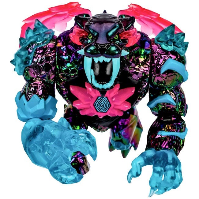 MRBEAST LAB S2 NEON PANTHER COLLECTOR FIGURE