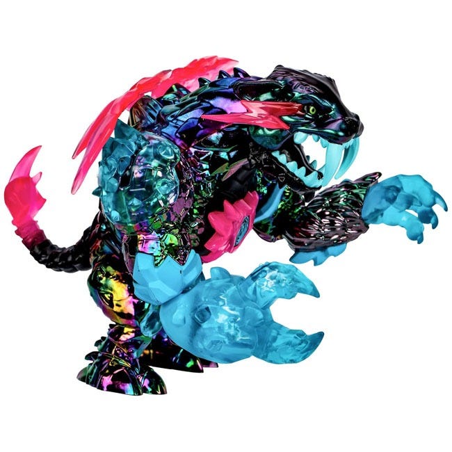 MRBEAST LAB S2 NEON PANTHER COLLECTOR FIGURE
