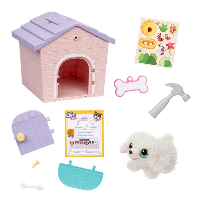 LITTLE LIVE PETS MY PUPPYS HOME S2 MINI PLAYSET PINK