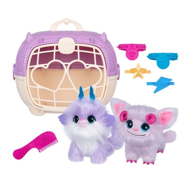 LITTLE LIVE PETS SCRUFF A LUVS TWIN FANTASY SCRUFF ANIMAL TO