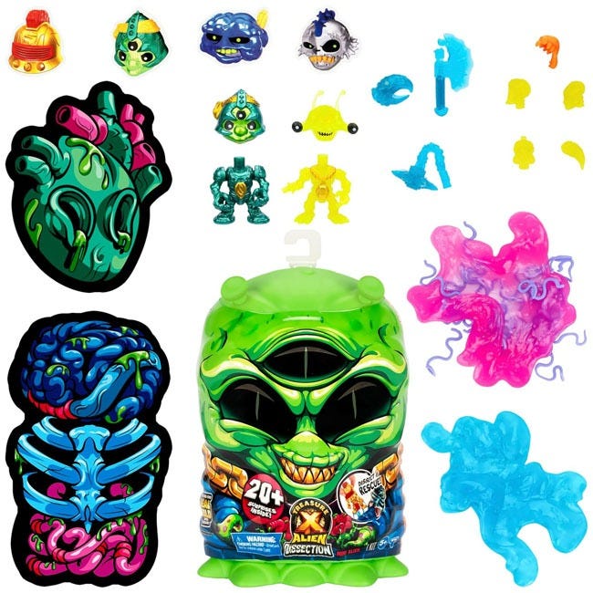 TREASURE X DISSECTION ALIENS S2 MINI ALIEN DISSECTION