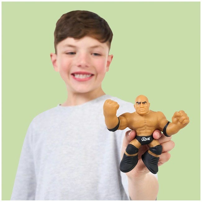 HERO GOO JIT ZU WWE W2 HERO PACK-THE ROCK