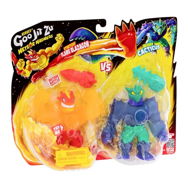 HERO GOO JIT ZU S13 METEOR MADNESS - BLAZAGON VS CACTICUS