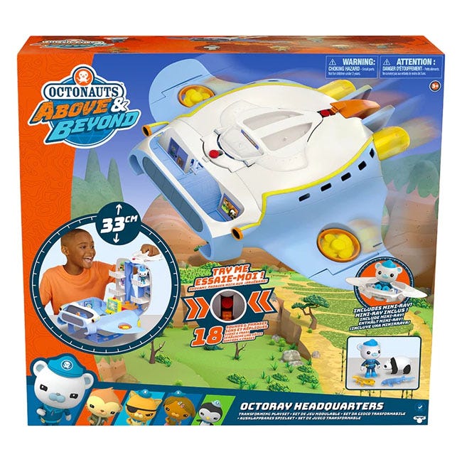 OCTONAUTS OCTORAY HEADQUARTERS B/O S1