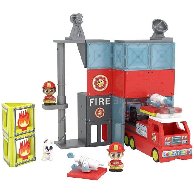 TILE TOWN FIRE STATION TILE SET