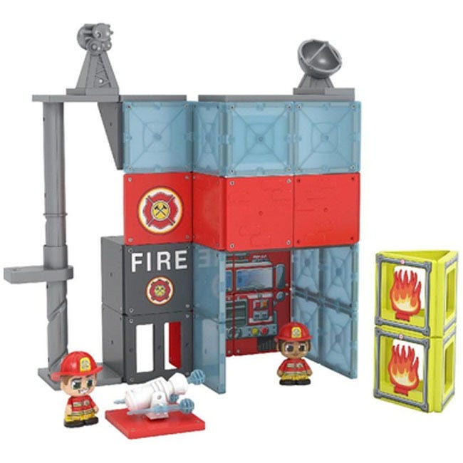 TILE TOWN FIRE STATION TILE SET