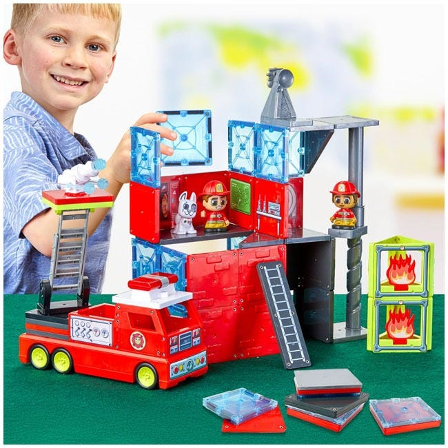 TILE TOWN FIRE STATION TILE SET