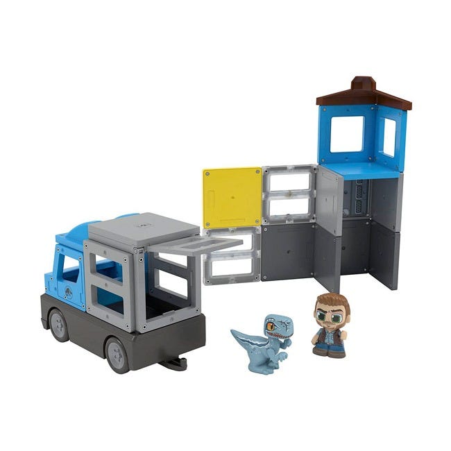 TILE TOWN JURASSIC WORLD DINO RESCUE TILE SET