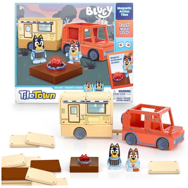 TILE TOWN BLUEY S2 CAMPER TILE SET