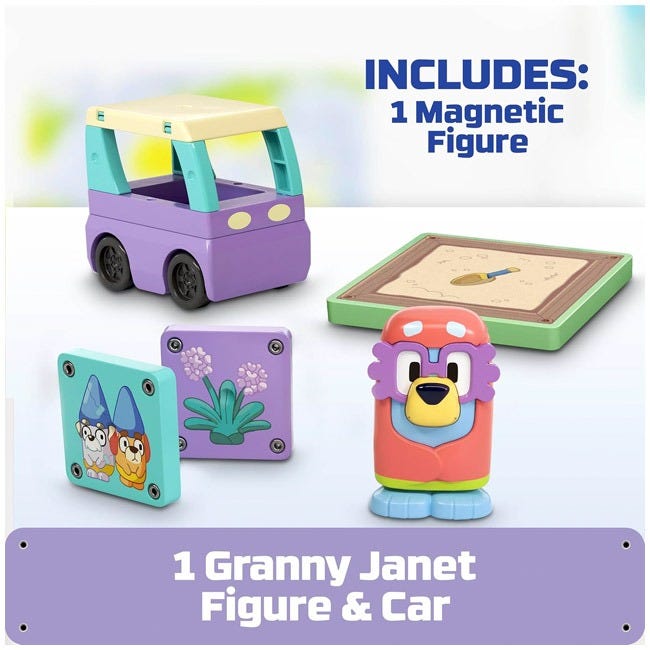 TILE TOWN BLUEY S2 GRANNY BLUEY BOOSTER PACK