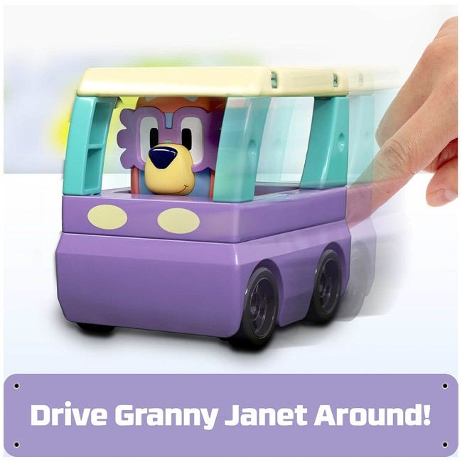 TILE TOWN BLUEY S2 GRANNY BLUEY BOOSTER PACK