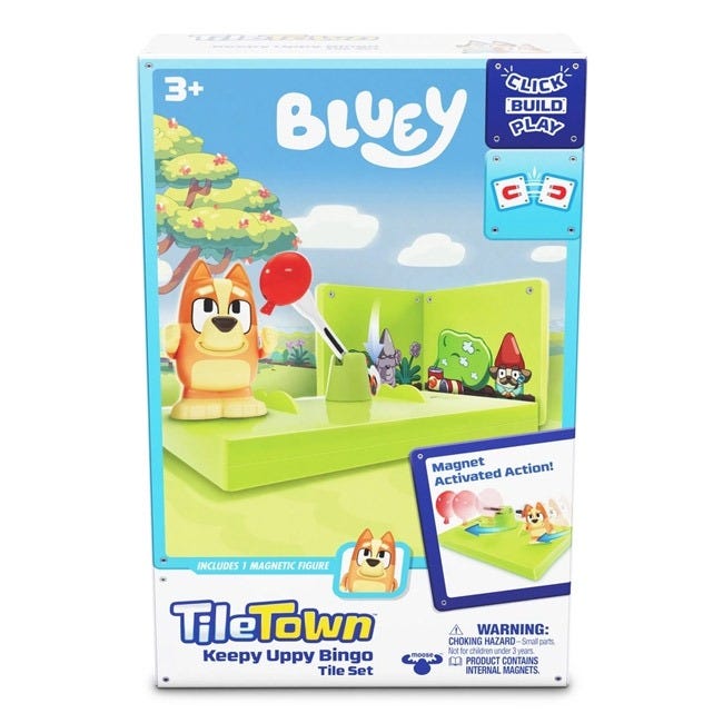TILE TOWN BLUEY S2 KEEPY UPPY BINGO BOOSTER PACK