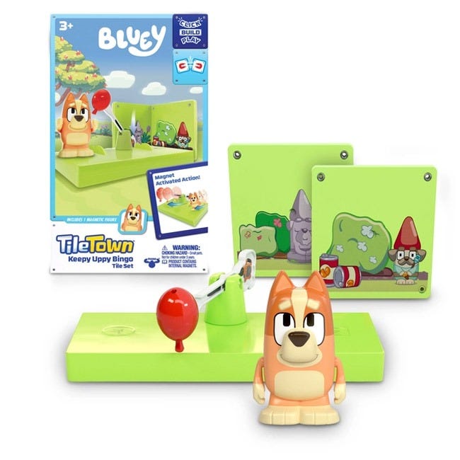 TILE TOWN BLUEY S2 KEEPY UPPY BINGO BOOSTER PACK