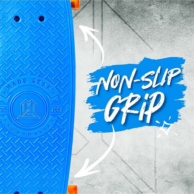 MADD GEAR 22-INCH SAHARA RETRO WITH LIGHT UP WHEELS SKATEBOA