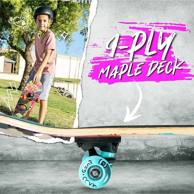 MADD GEAR 31-INCH GAME LTR SKATEBOARD