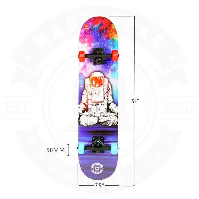 MADD GEAR 31-INCH ASTRO LTR SKATEBOARD