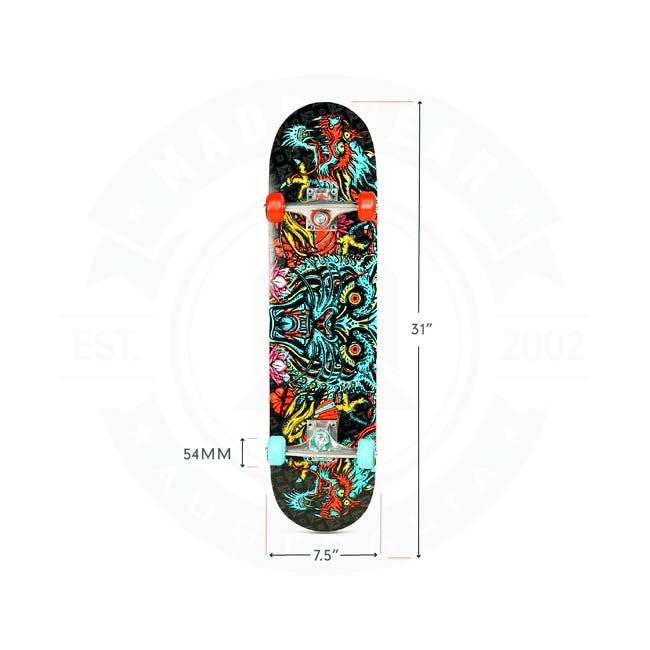 MADD GEAR 31-INCH PRISMATIC POWER SKATEBOARD