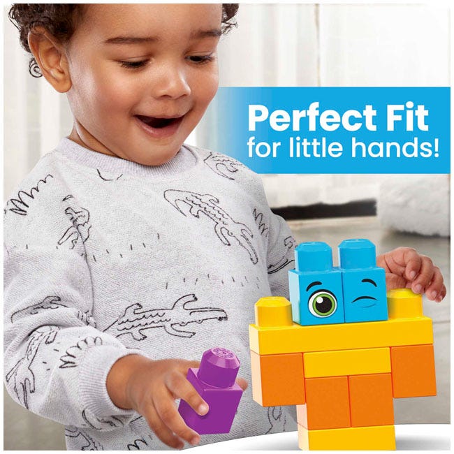 MEGA BLOKS BIGGER BUILDING BAG 150 PCS