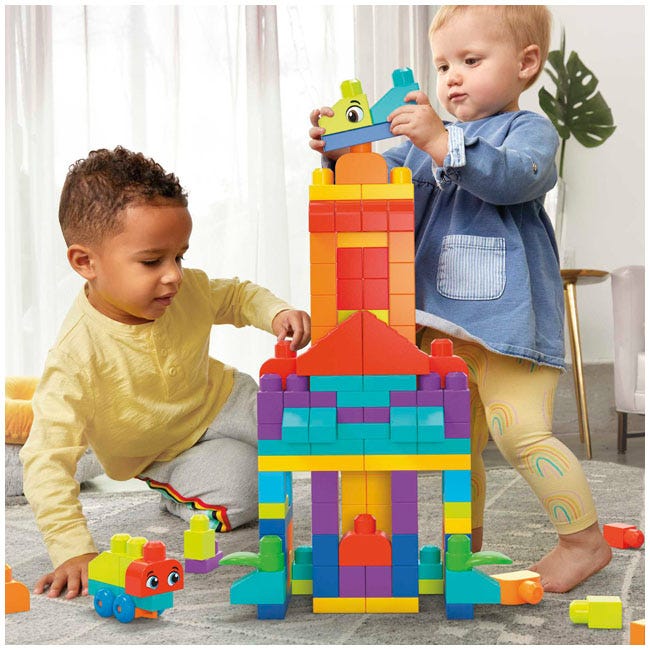 MEGA BLOKS BIGGER BUILDING BAG 150 PCS
