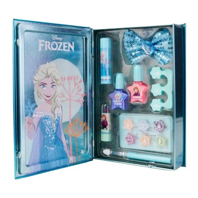 MARKWINS DISNEY FROZEN MAKEUP CASE BOOK TIN