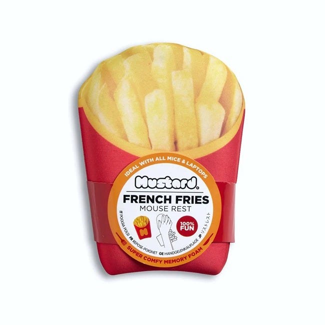 MUSTARD FRIES MOUSE REST